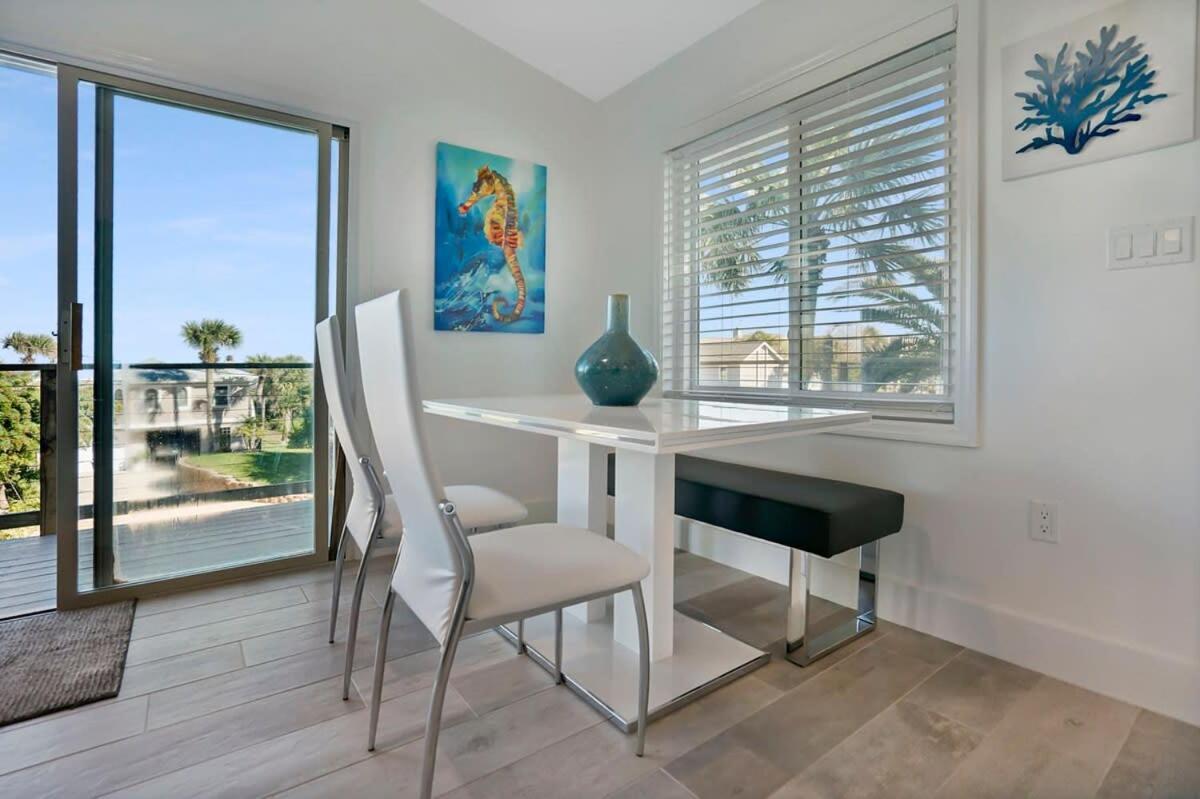 Ocean Views Retreat! Renovated Apt With Beach Bikes! St. Augustine Esterno foto
