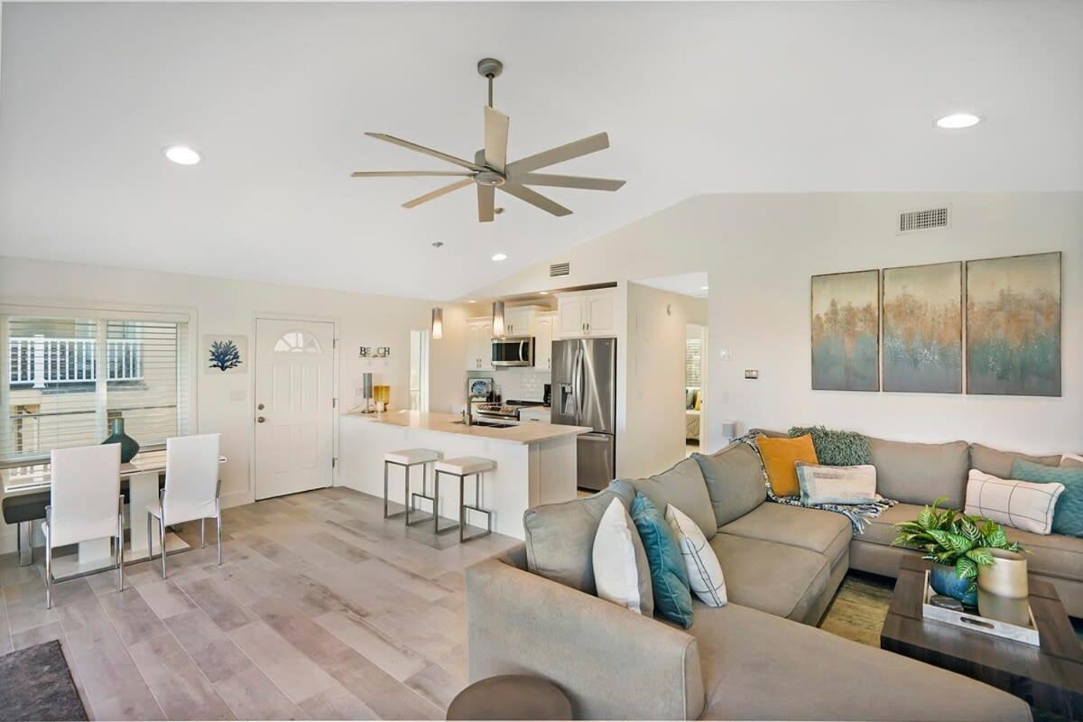 Ocean Views Retreat! Renovated Apt With Beach Bikes! St. Augustine Esterno foto